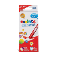 Carioca Yağlı Pastel Boya Kalemi 12'li