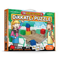 Dikkatli Puzzle İlk Adım 2-7 Yaş