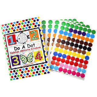 Stickerlı Do A Dot Noktalı Aktivite Kitabım - 10 Adet