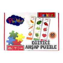 Eğitici Ahşap Puzzle Renkler (04)