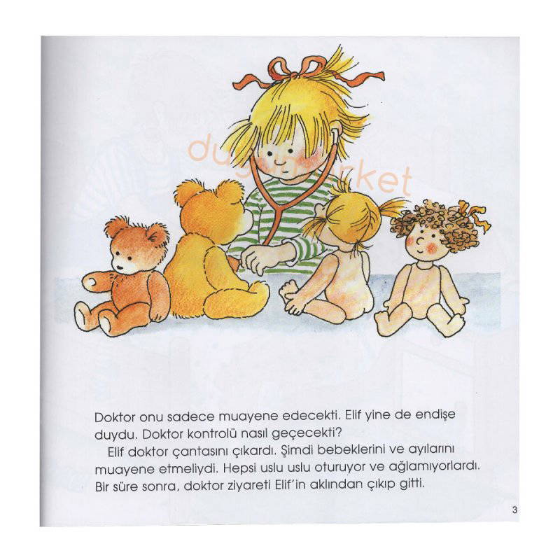 Elif Doktora Gidiyor - İlk Okuma Kitabım