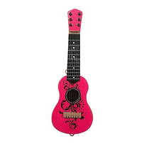 Oyuncak Gitar Pembe - 65 Cm (Asl-076)