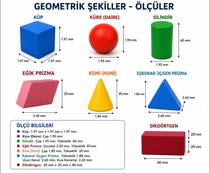 Geometri Ahşap Küp - Em5051