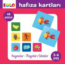 Eolo Hafıza Kartları-hayvanlar / Meyve-sebzeler Yaş:3+