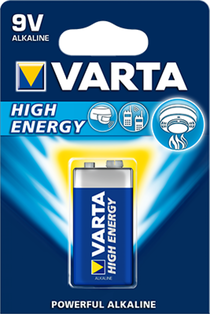 Varta High Energy Alkalin 9v Pil