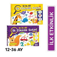 İlk Etkinlik Kitabım Seti 12 - 36 Ay - Sayılar Ve Renkler