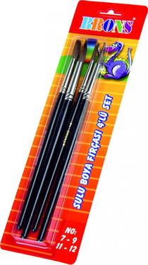 Brons Fırça Seti 4 Lü 7-9-11-12 Br-617