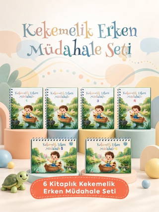 Dka Yayınları 3–7 Yaş Kekemelik Erken Müdahale Seti (6 Kitap)