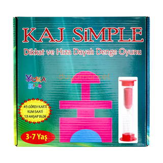 Yuka Kaj Simple 3-7 Yaş (Dikkat Ve Hıza Dayalı Denge Oyunu)