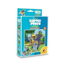 Trt Çocuk Kaptan Pengu Ve Arkadaşları Küp Puzzle
