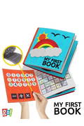 My First Book Cırt Cırtlı Eğitici Öğretici Keçe Kitap