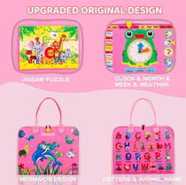 Robokids Montessori Aktiviteli Keçe Eğitim Kitabı Rbkds02