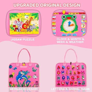 Montessori Aktiviteli Keçe Eğitim Kitabı Rbkds02