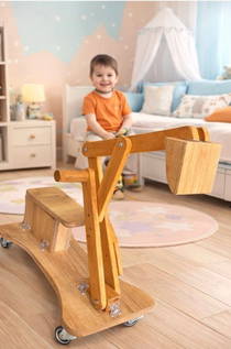 Ahşap Oyuncak Kepçe