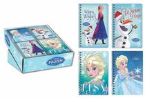 Keskincolor A6 Spiralli Bloknot Frozen
