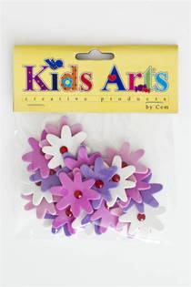 Kids Arts Çiçek Yapışkanlı Eva My-s3500