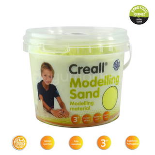 Creall Kinetik Kum 750 Gr Sarı