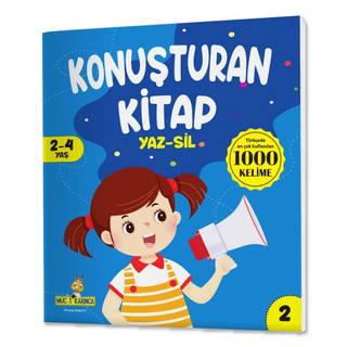 Yükselen Zeka Konuşturan Kitap Serisi - Yaz Sil Kitaplar (2-4 Yaş)