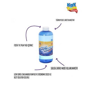 Kayyum Bizzy Bubble Yedek Köpük 500ml (1adet)