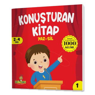 Yükselen Zeka Konuşturan Kitap Serisi - Yaz Sil Kitaplar (2-4 Yaş)