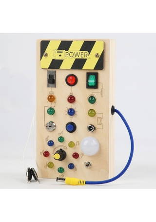 Montessori Busy Board Led Işıklı Aktivite Panosu