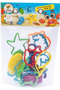Lino Kalıp Seti Deniz Hayvanları-11 Parça