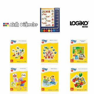 Logiko - Mini Akıllı Düğmeler 4-6 Yaş Odaklanma Ve Zeka Geliştirme Seti