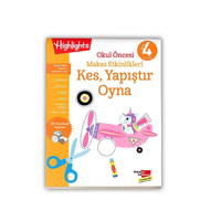 Okul Öncesi Makas Etkinlikleri Kes, Yapıştır, Oyna 4. Seviye