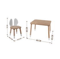 Çocuk Oyun Aktivite Masa Sandalye Seti