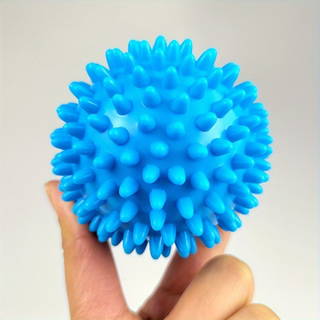 6 Cm Dikenli Duyu Topu Reflexball - Açık Mavi