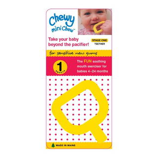 Chewy Tubes - Mini Chew Yellow Çiğneme Tüpü