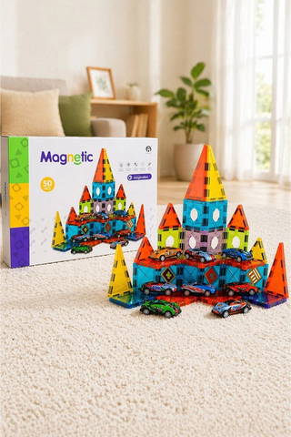 5.5 Cm Manyetik Bloklar 50 Parça