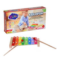 Playwood Eğlenceli Eğitici Ahşap Notalı Ksilofon (308)(405)