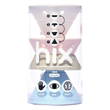 Moluk Hix - Pastel White, Baby Pink, Beige, Ice Blue
