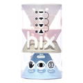 Moluk Hix - Pastel White, Baby Pink, Beige, Ice Blue