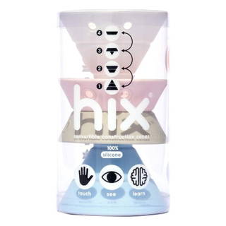 Moluk Hix - Pastel White, Baby Pink, Beige, Ice Blue