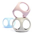 Moluk Oibo 3'lü Set - Pastel Ice Blue, Baby Pink, Beige