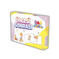 Öncesi Sonrası Dikkat Ve Sıralama Geliştirici Kartlar