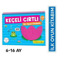 İlk Cırt Cırtlı Keçeli Etkinlik Kitabım - İlk Oyun Kitabım