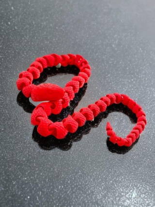 Dil Ve Konuşma Terapisi Kekemelik İçin Ses Uzatma Yılanı (Fluency Shaping Oyuncağı)