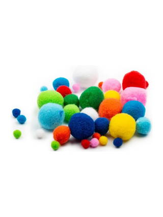 Lino Renkli Ponpon Karışık-rbz2006