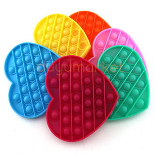 Pop It Push Bubble Fidget - Kalp