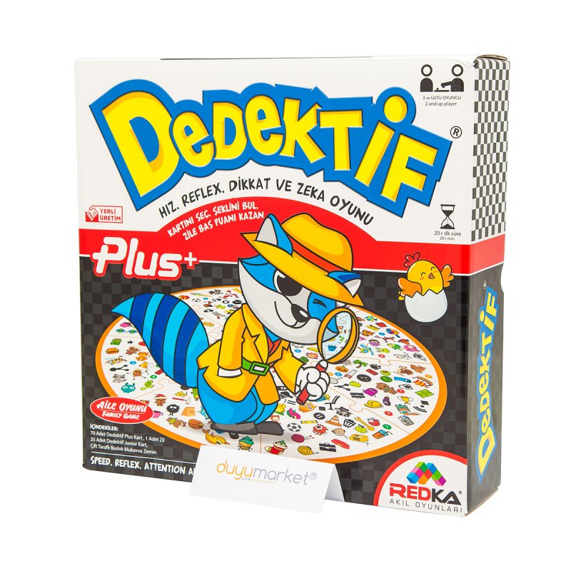 Redka Dedektif Plus Hız - Refleks - Dikkat Ve Zeka Oyunu Fiyatı