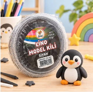 Modelight Proje Oyun Hamuru - Siyah 40 Gr