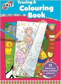 Galt Boyama Ve Çizim Kitabı - Tracing And Colouring Book