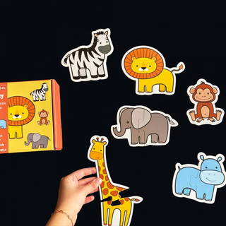 Baby Puzzle - Safari 12+ Ay