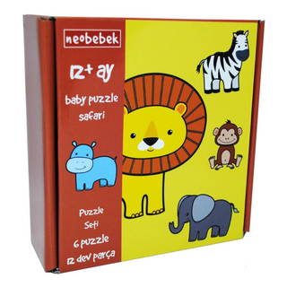 Baby Puzzle - Safari 12+ Ay