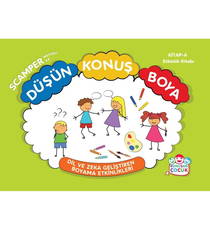 Scamper Metodu İle Düşün Konuş Boya 3'lü Set