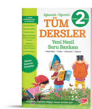 2. Sınıf Tüm Dersler Yeni Nesil Soru Bankası