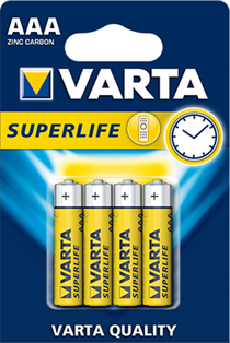 Varta Superlife Çinko Karbon Aaa 4 Adet Pil